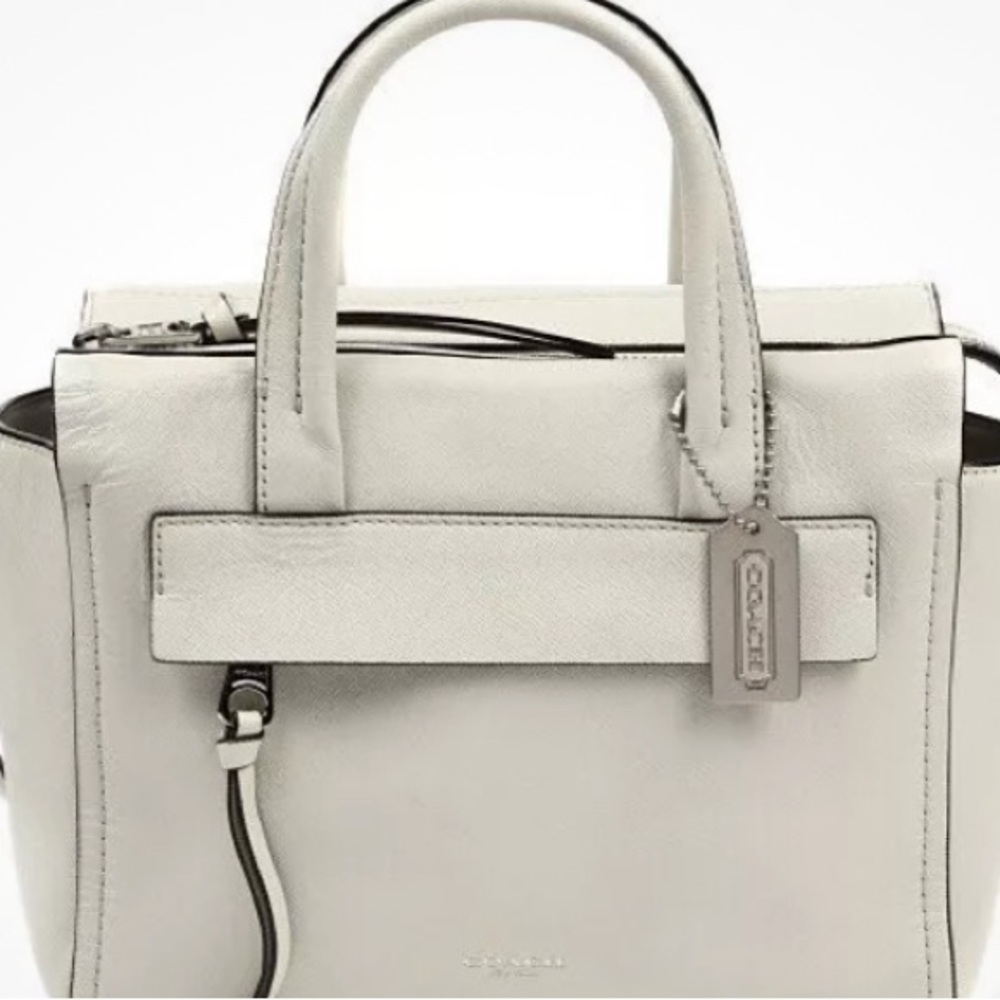 Coach White Leather Women's Bag